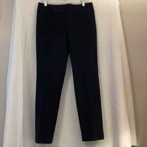 Loft dress pants Julie straight leg black 6